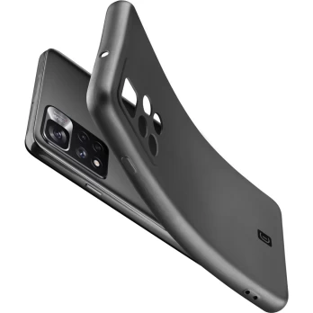 Dėkliukas Cellularline Redmi Note 11 Pro 5G, nugarėlė, juoda