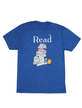 Elephant & Piggie Read Unisex T-shirt X-large