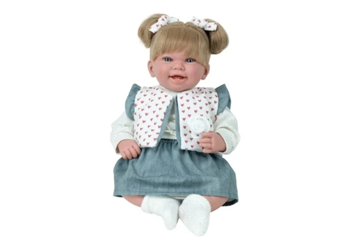 Arias lėlė mergaitė juokiasi 45 cm