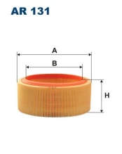 Oro filtras FILTRON AR 131 kaina