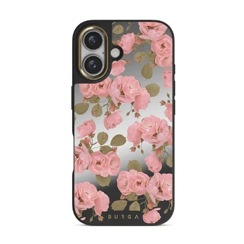 Desert Rose - iPhone 16 Case, Elite Mirror (MagSafe) / Gold