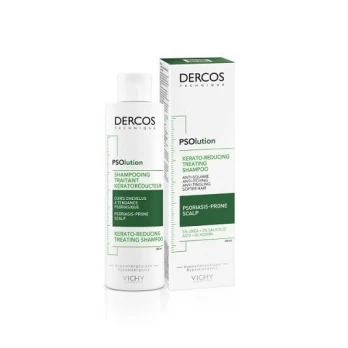 Šampūnas nuo pleiskanų Vichy Dercos PSolution Anti-Dandruff Psoriasis Shampoo, 200 ml