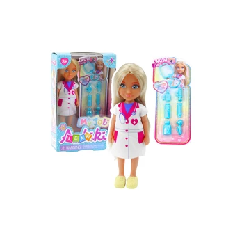 Lean Toys Ankiki Doctor Mini Doll Set with Treatment Accessories