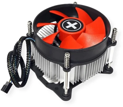 Xilence Xc032 Cooler Performance C aušinimo ventiliatorius, juodas/raudonas