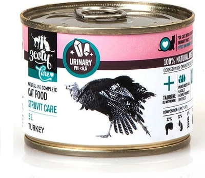 3Coty kalakutiena Struvite Care sensitive urinary 180g