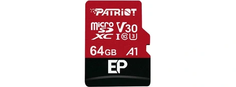 Patriot EP Series 64GB microSDXC V30 kaina