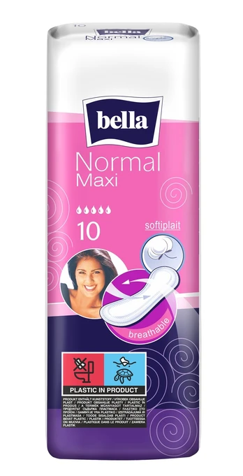 Higieniniai paketai BELLA NORMAL MAXI, 10 vnt.