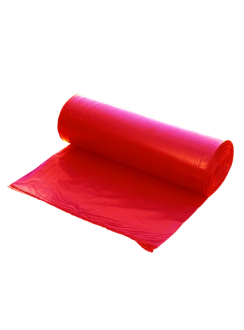 Maišai šiukšlėms 30 l. HDPE (50 vnt., raudoni)