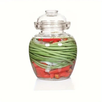 stiklinis rauginimo indas, 3.79 l