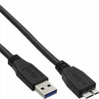 Cable Brackton USB Male - MicroUSB Male 3.0 2m Black