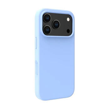 Nugarėlės dėklai Evelatus Apple iPhone 18 Pro Max Premium Magsafe Soft Touch Silicone Case Blue