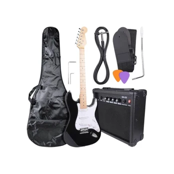 Elektrinės gitaros komplektas NN EG SET-BL