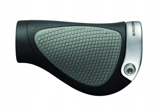 Ergon Gp1 Grip Shift dviračio rankenos, juodos, dydis L