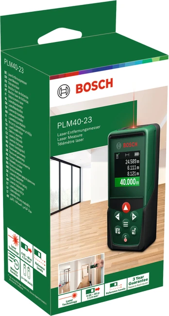 Bosch - Do It Yourself Bosch DIY - LASERAFSTANDSMÅLER PLM40-23