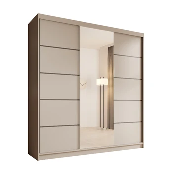 Sliding wardrobe with mirror Sonic 200