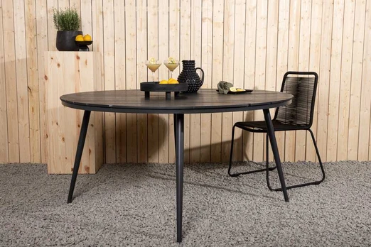 Venture Design Valgomasis stalas, Break, 150ø, Juodas