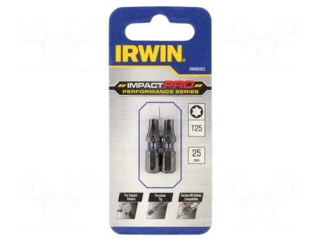 Screwdriver bit | Torx® | TX25 | Kind: impact | 2pcs | IMPACT PRO