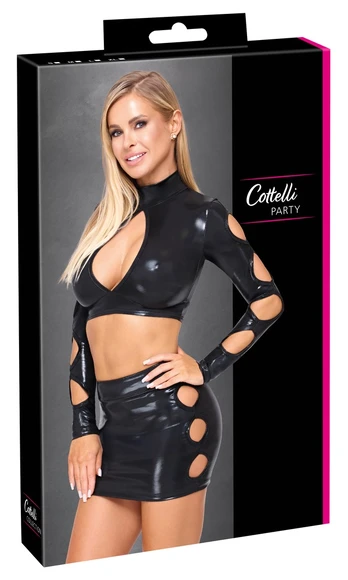 Cottelli party Top and Skirt S seksualus sijonas