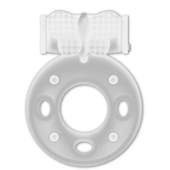 CASUAL LOVE Ring 34 Transparent - Flexible Intimate Support Ring TPR