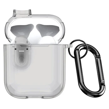 Dėklas Dux Ducis PECL Apple AirPods 1/2 pilkas