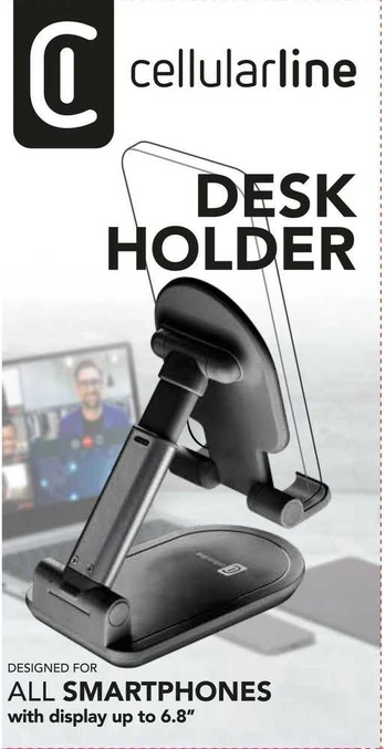 Stojak Cellular Line Cellularline Table Stand für Handys und Tablets, juodas