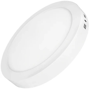 24W LED paviršinė panelė, balta, 2700K