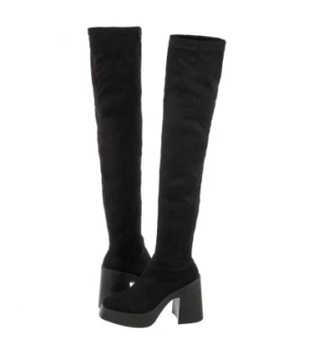 Altercore Daphne Faux Suede Black (AL124-a) bateliai