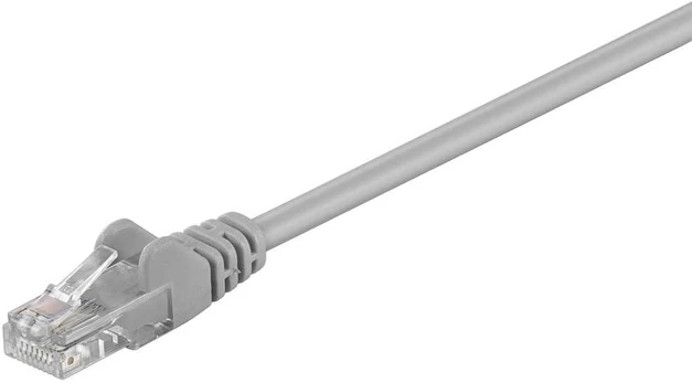 Goobay Kabelis LAN Patchcord CAT 5E 15m pilkas