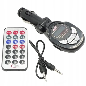 FM moduliatorius N/A Transmiter FM CMP05 with Remote Control /USB Socket/MicroUSB