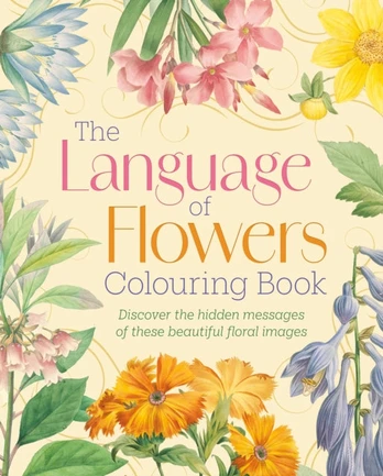 Language of Flowers Colouring Book