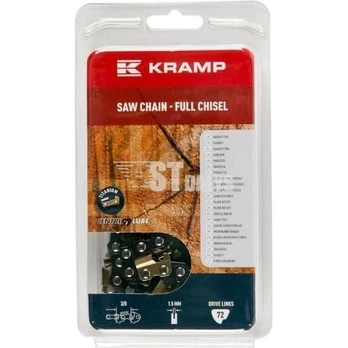 Grandinė 3/8" 1.5mm 72 nareliai