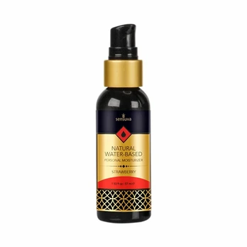 Sensuva Natural Water-Based Lubricant Strawberry 57ml Gentle Formula
