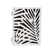 Medinė raktinė BASIC, baltos sp., 27 x 19 x 6 cm kaina