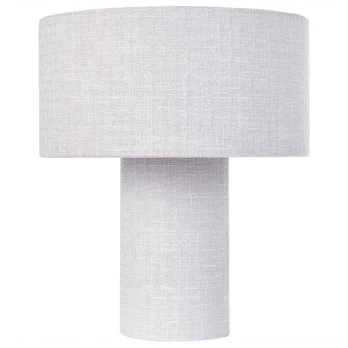 Beliani Lampa stołowa MALIPS Pilka