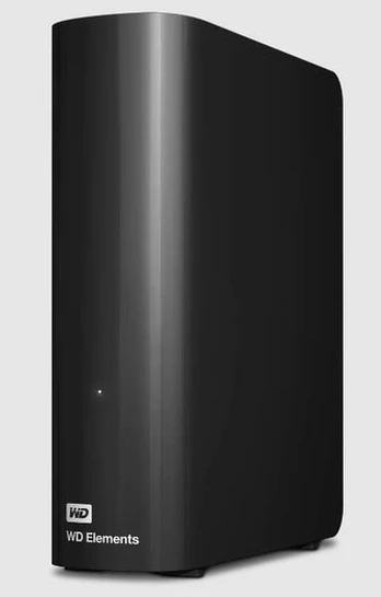 Išorinis kietasis diskas Western Digital Išorinis kietasis diskas WDBWLG0200HBK-EESN, 20TB, USB 3.0/2.0, juodas, Elements Desktop