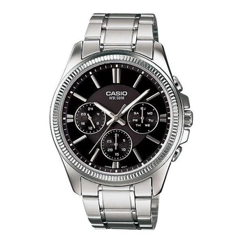 Laikrodis vyrams Casio Juoda Sidabras