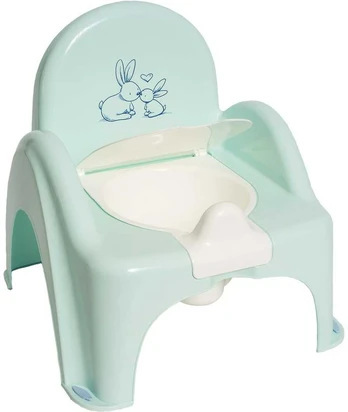 Tega Kūdikių puodukas su dangteliu Bunny mint