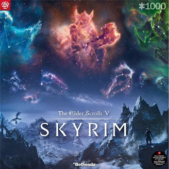 MERCH GAMING PUZZLE: THE ELDER SCROLLS V – SKYRIM PUZZLES 1000