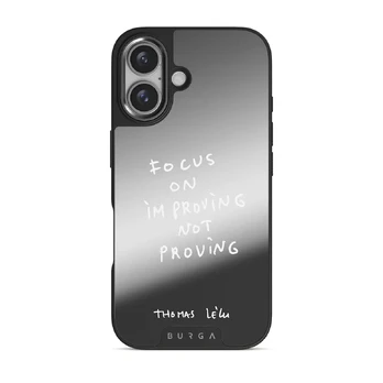 Focus On - iPhone 16 Case, Elite Mirror Dark (MagSafe) / Gunmetal
