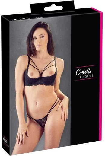 Cottelli lingerie Shelf Bra Lace 85B/L Seksuali liemenėlė