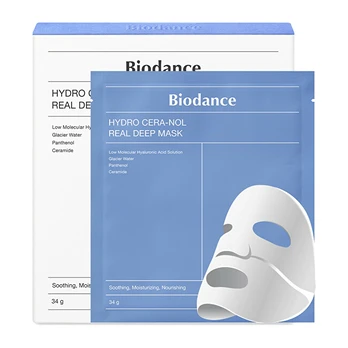 Biodance Face mask Hydro Cera-nol (Real Deep Mask) 4 pcs Moterims