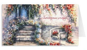 Sveikinimo atvirukas „Jubiliejaus proga“