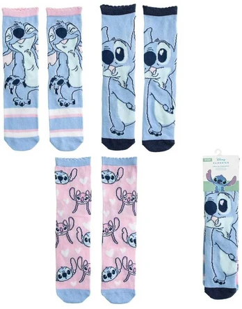 Disney Lilo ir Stitch išraiškos kojinės 27/30