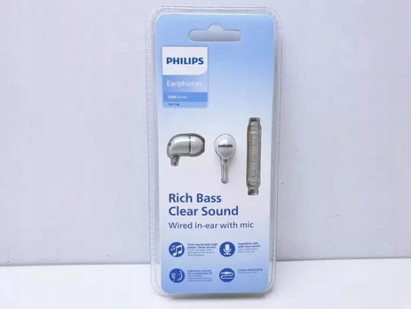 Ausinės Philips sidabrinės (TAE1146GY/10)