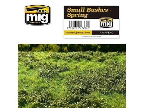 AMMO by MIG Jimenez AMMO MIG - SMALL BUSHES – SPRING, 8360