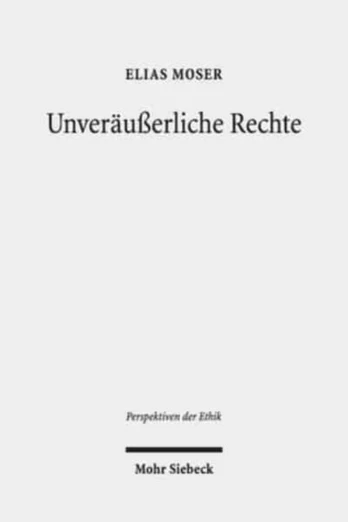 Unveraußerliche Rechte