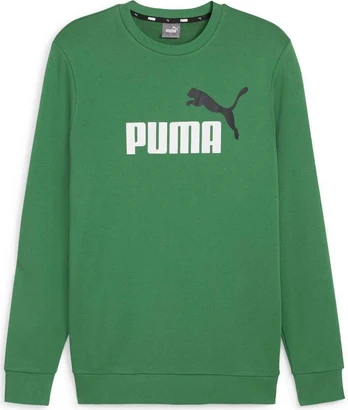Puma Džemperis Vyrams Ess+ 2 Col Big Logo Žalias 586763 86