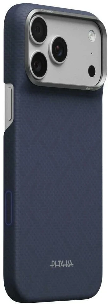 Dėklas Case PITAKA Edge PTK Weaving-Sapphire MagSafe for iPhone 18 Pro Max / 17 Pro Max Mėlyna