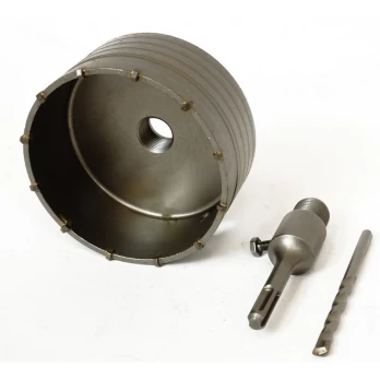 Gręžimo karūna SDS + betonui - 100 mm