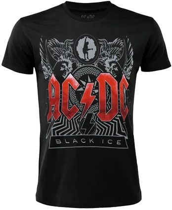 BLT Marškinėliai AC/DC Juodas Ice, Dydis: XXL